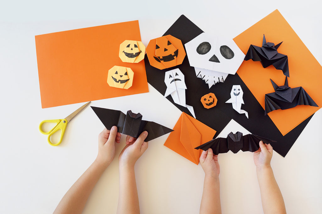 Halloween origami